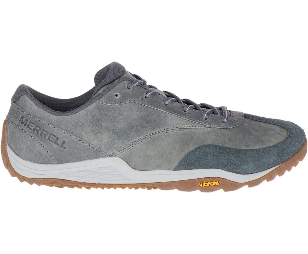 Merrell Sneakers Grey - Trail Glove 5 Leather - Mens 32FGNVKUY